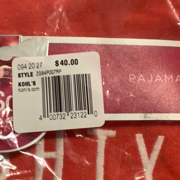 XXL pajama set NWT - Picture 2 of 3
